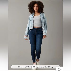 American Eagle Curvy Jeggings
